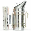 Stainless Steel Bee Hive Smoker Large Beekeeping Equipment With Hanging Hook