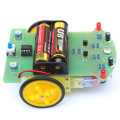 5PCS Mini Electronic Tracking Robot Car DIY Kit With Reduction Motor