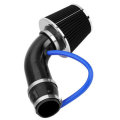 76mm 3" Universal Car Cold Air Intake Filter +Alumimum Induction Kit Pipe Hose