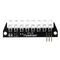 8 Bit 5mm F5 Bright Board LED Green Light Module Geekcreit for Arduino - products that work with off
