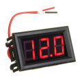5pcs Red 0.56 Inch Mini Digital Voltmeter DC 4.5V To 30V Digital Voltmeter Voltage Panel Meter For 6