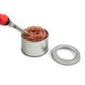 NEWACALOX Electric Soldering Iron Tip Cleaner Cleanning Steel Wire with Stand Auxiliary Welding Acce