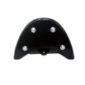 Motorcycle Front Chin Spoiler Fairing Mudguard Cover Glossy Black For Harley Dyna 2006-2017