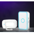 CACAZI Wireless Urgent Reminder Security Alarm Doorbell Infrared Remote Control Shop Welcome Home Tw