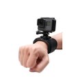 Hand Strap 360 Degree Panoramic Camera Mount Black Wrist Strap For Gopro Hero 8 7 6 3 4 Xiaomi SJCAM
