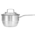 18cm Stainless Steel Steamer Induction Compatible Steamer Rack Milk Pot Cookware