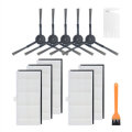 12pcs Replacements for Xiaomi Viomi S9 Vacuum Cleaner Parts Accessories Side Brushes*5 HEPA Filters*