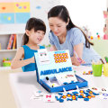Letter Puzzles Educational Learn English Card Spelling Magnetic Alphabet Game Early Educational Toys