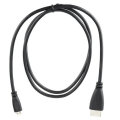 3pcs Micro HDMI to HDMI HD Cable 1 Meter Data Conversion Display Cable