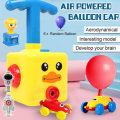 NEW Fun Inertia Balloon Powered Car Toys Aerodynamics Inertial Power Kids Gifts