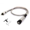 6mm Stainless Steel Flexible Shaft Axis Adapted for Rotary Grinder Tool Electric Drill with 0.3-6mm