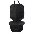 Single Long Black 55cm Leather With Pocket baby Car Seat Cushion Non-slip Wear-resistant Anti-dirty