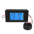 AC 80-260V 100A Digital Current Voltage Amperage LCD Power Meter DC Volt Amp Testing Gauge Monitor P