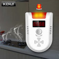 KERUI GD13 LPG GAS Detector Alarm Wireless Digital LED Display Leak Combustible Gas Detector For Hom