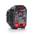 2pcs HT106B Socket Outlet Tester Circuit Polarity Voltage Detector Wall UK+EU Plug Breaker Finder RC