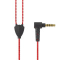 3.5mm Wired Control Hifi Earphone 2 Pin Detachable Cable Dynamic Driver Super Bass In-ear Headset fo