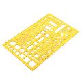 1:50 Interior Decorations Architectural Furniture Drawing Template KT Soft Plastic Ruler Stencil