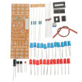 DIY Two-color LED Flashing Light Electronic Kit Circuit Board