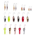 ZANLURE 20 Pcs Fishing Lure 1.5-4cm Artificial Bait Portable Camping Fishing Bait Hooks With Storage