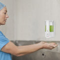 400ML Wall Mounted Automatic Soap Dispenser Hand Sanitizer Dispenser Smart IR Sensor Touchless Deter
