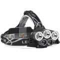 XANES 2309-A 1500 Lumens Bicycle Headlight 6 Switch Modes 3 x T6 + 2 x LTS White Light Adjustable He