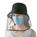 ZANLURE Unisex Anti-fog Dust-proof Sunshade Splash-proof Complete Protective Mask Fisherman Hat