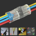 LT-736 Butt Type Cable Connector 3 In 6 Out Electric Universal Compact Push-in Mini Fast Wire Connec