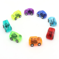 Transparent Mini Pull Back Car Plastic Toys Children`s Toys