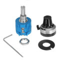 3pcs 3590S-2-502L 5K Ohm 2W Multi Turn Precision Potentiometer With 10 Turns Counting Dial Rotary Kn