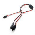 5 X Amass 60 Core 30cm Y Servo Cable for Futaba Preventing Buckle