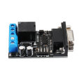DC 12V RS232 Serial Port Delay Relay Switch Module PC COM DB9 ARM MCU UART Remote Control Board