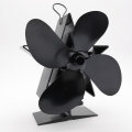 4-Blade Heat Powered Stove Fan for Wood/Log Burner/Fireplace Increases More Warm Air Eco-Friendly Ho