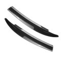 Carbon Fiber Front Headlight Eyelid Eyebrow Trims For VW Scirocco GTS 2008-2017