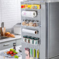 Kitchen Multipurpose Refrigerator Side Storage Rack Side Shelf Organizer