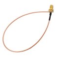 2Pcs 50CM Extension Cord U.FL IPX to RP-SMA Female Connector Antenna RF Pigtail Cable Wire Jumper fo