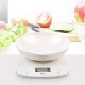 2g-5kg ABS Portable Electronic Kitchen Scale LCD Display Intelligent Touch Switch Baking Scale w/ De