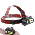 XANES NF-611 LED + 2COB 650LM 4 Modes Headlamp 90Rotatable Multifunctional USB Rechargeable Head