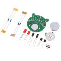 5pcs DIY Electronic Kit Set Cartoon Bear LED Flash Light Production Kit Simple Flash Parts DIY Skill