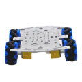 D-42 DIY Smart RC Robot Car Chassis Base With 48mm Omni Wheels TT Motor