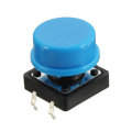 200Pcs Tactile Push Button Switch Momentary Tact Caps