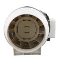 4`` Silent Inline Rotating Duct Fan Booster Exhaust Air Extractor Ventilation Fan Exhaust Fan