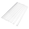 10Pcs Length 150mm OD 7mm 2mm Thick Wall Borosilicate Glass Blowing Tube Lab Factory School Home