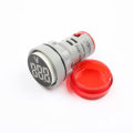 5pcs Red LED 22mm DC Voltage Measuring Instrument Mini Voltagemeter DC6~100V AD101-22VM Indicator Vo