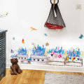 Miico FX64046 Flower Wall Sticker Children`s Room And Kindergarten Decorative Wall Sticker  DIY Stic