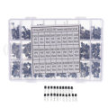 Aemedy 840pcs 24Values TO-92 Transistor Assortment Kit BC327 BC337 BC547 transistor 2N2222 3904 39