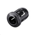 50pcs 5MM LED Holder Black Plastic Diode Lampshade Holder Clip Bezel Mount Light Case Cup Bezels Mou