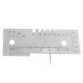 Machifit Universal 45 Degree Weld Gauge Welder Seam Inspection Measuring Ruler Welding Tool
