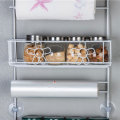 Kitchen Multipurpose Refrigerator Side Storage Rack Side Shelf Organizer