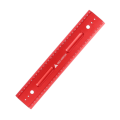 RED ARROW 300mm Metric Aluminum Alloy Striaght Ruler Gauge Precision Woodworking Square Measuring To
