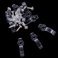 10PCS Fixed Silicon Clip for 8mm Waterproof 3528 3014 5050 LED Strip Light Bracket Clamp with Screws